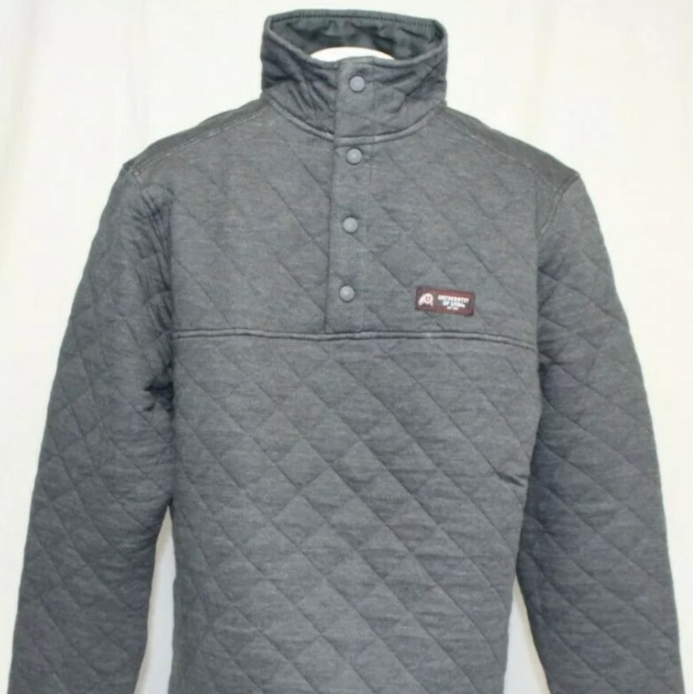 University Utah Men's 1/4 Snap Pullover Jacket
